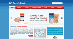 Desktop Screenshot of globalmeditech.net